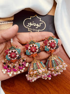 Nortan Jhumki Teka