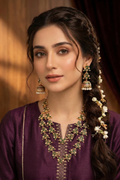 2 Layer Mala Jhumki Teka Set