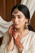 Beautiful Nortan Jhumki with Tika