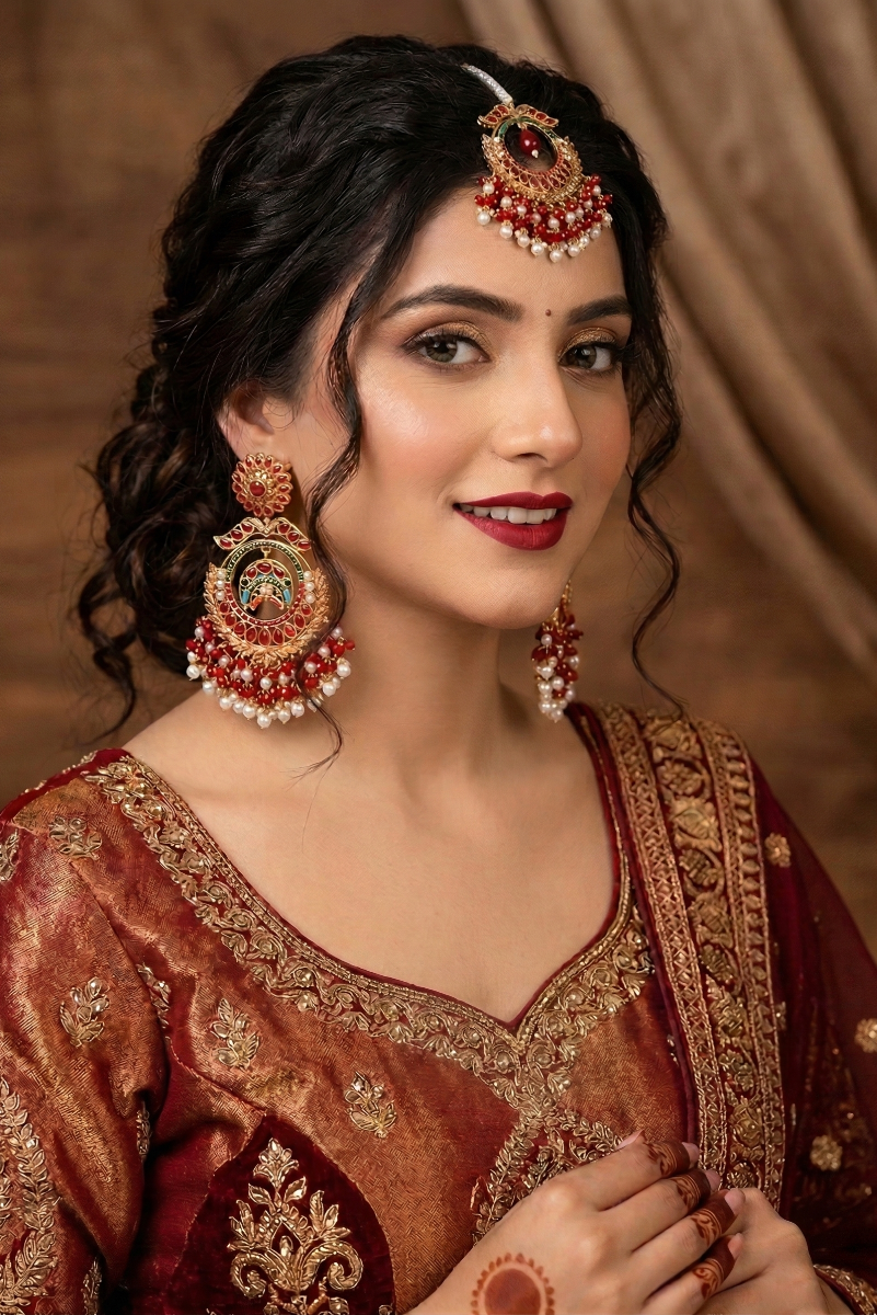 Nortan Earring Tika Set