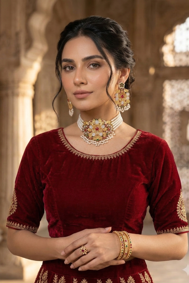 Beautiful Partywear Choker Set