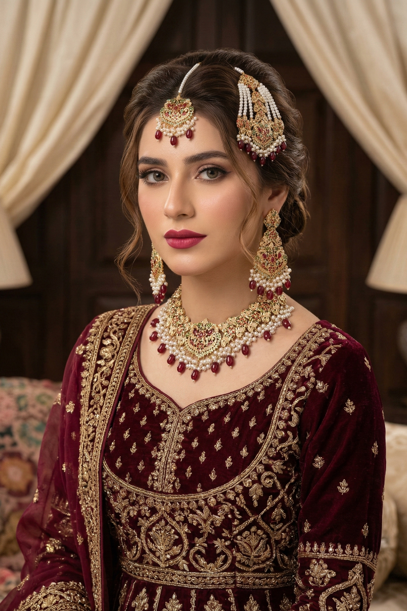 Beautiful Nortan Bridal Set