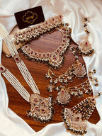 Beautiful Elegant Traditional Bridal Set – 6 Colours