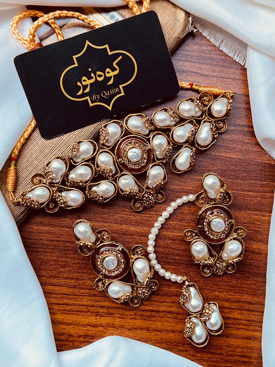 Beautiful Elegant Turkish Choker Set – 6 Colours