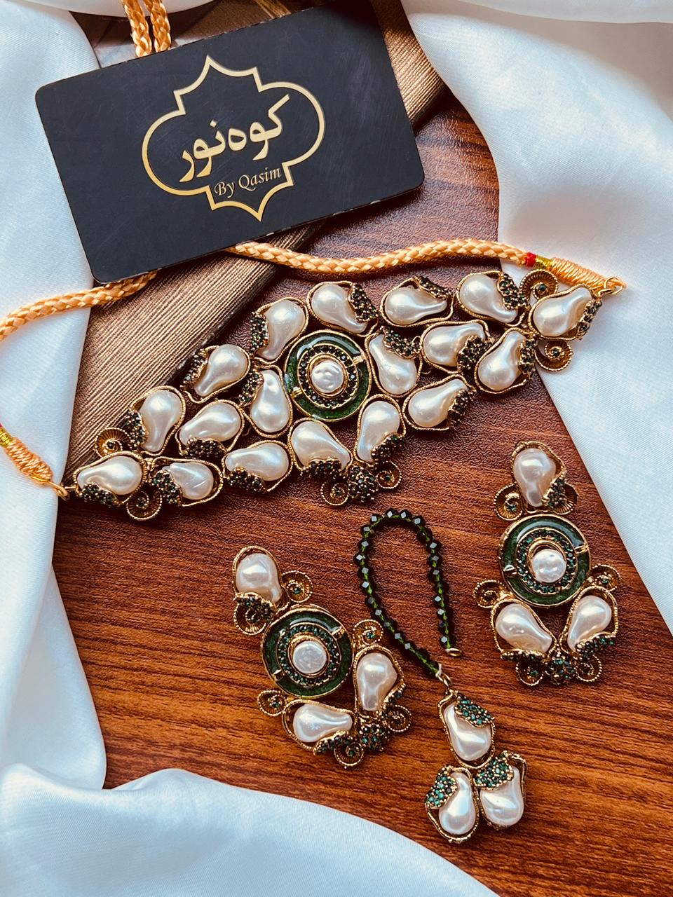 Beautiful Elegant Turkish Choker Set – 6 Colours