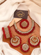Beautiful Manjos Partywear Set with Bangles
