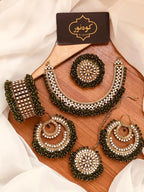 Beautiful Manjos Partywear Set with Bangles