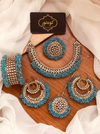 Beautiful Manjos Partywear Set with Bangles