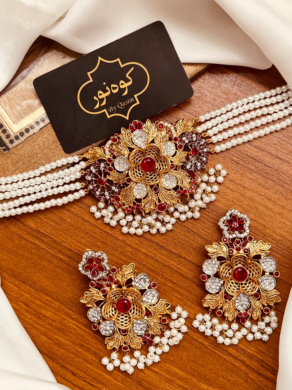 Beautiful Partywear Choker Set