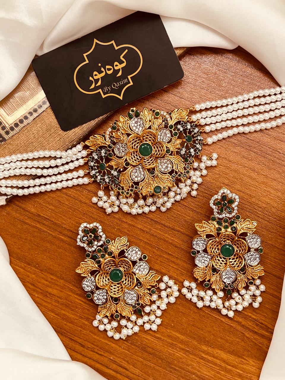 Beautiful Partywear Choker Set