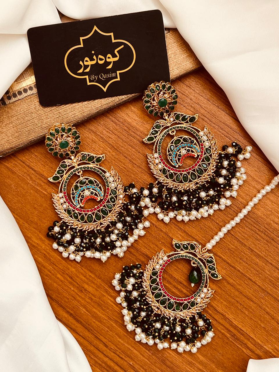 Nortan Earring Tika Set