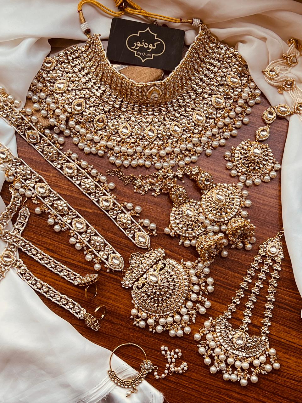 Indian Kundan Full Bridal Set