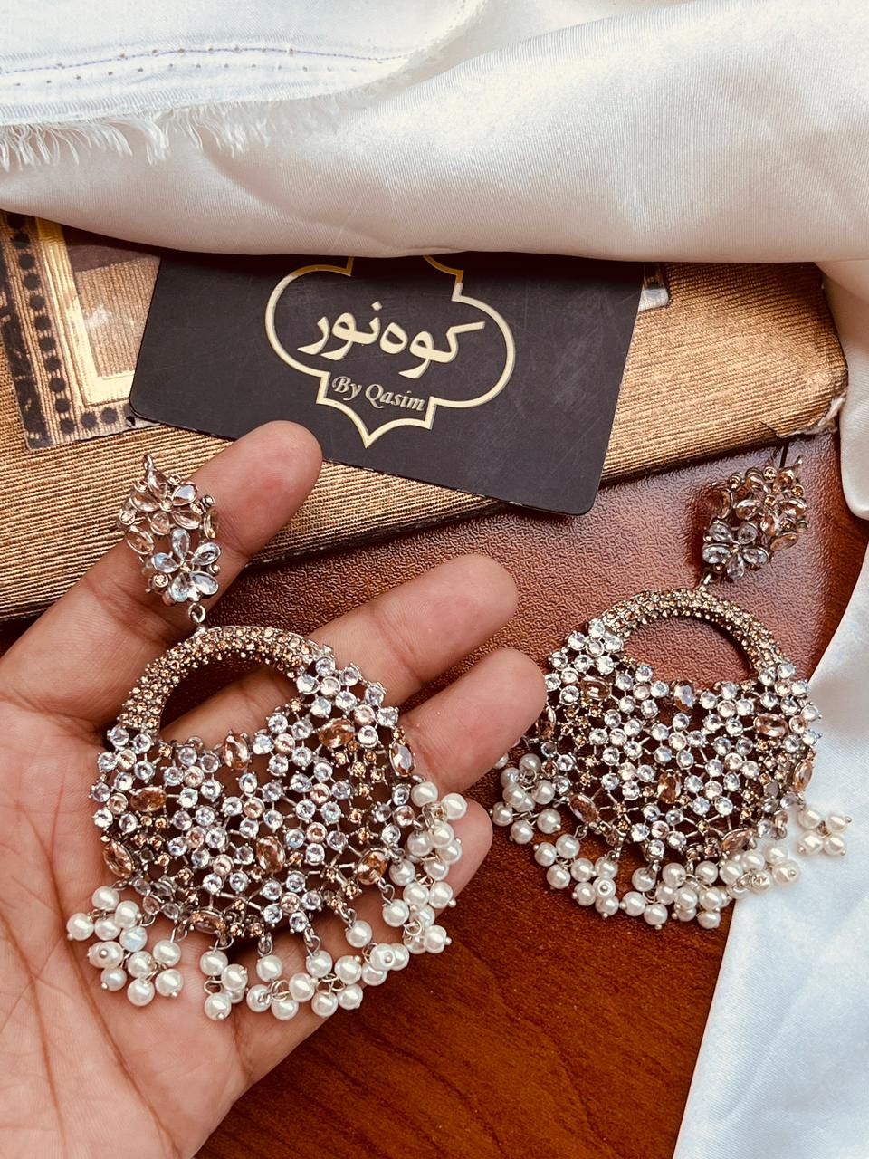 Casting Silver Earrings