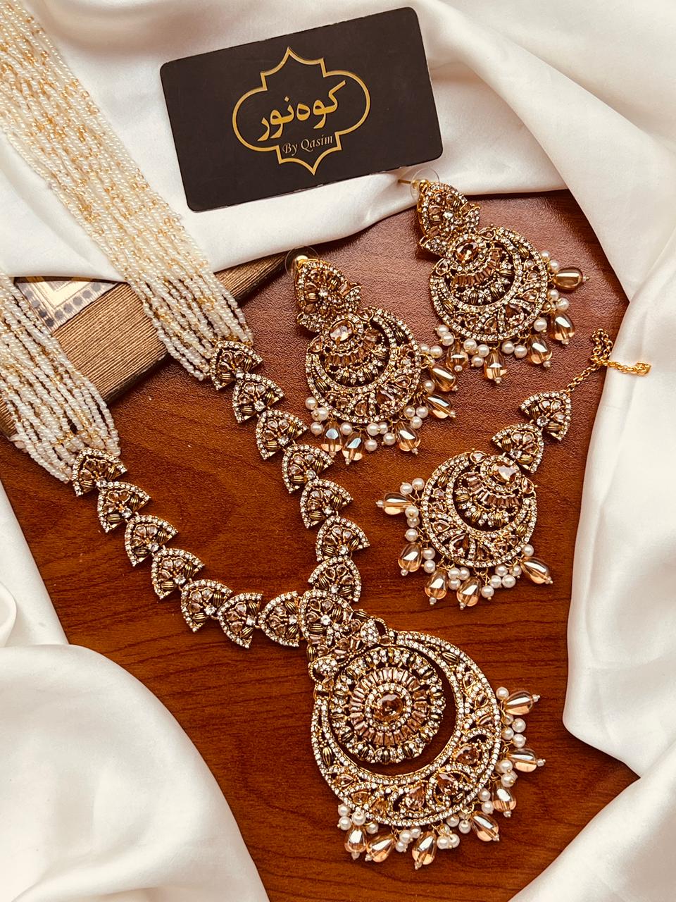Zircon Mala Set