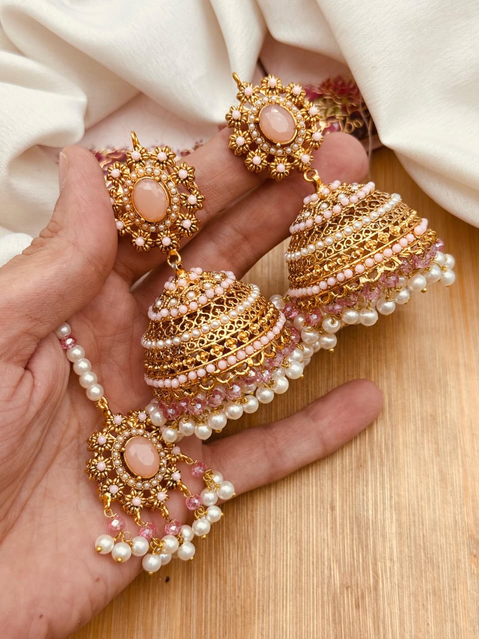 Casting Jhumki Teka Set