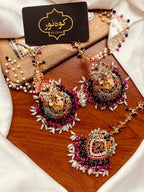Nortan Jhumki Teka Set