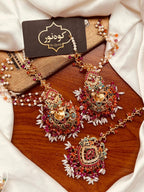 Nortan Jhumki Teka Set