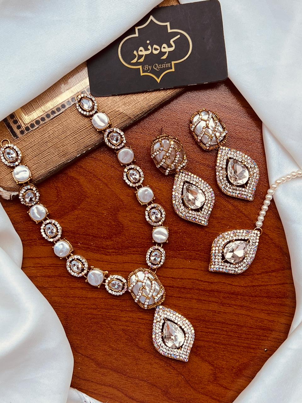Turkish Mala Earring Teka Set