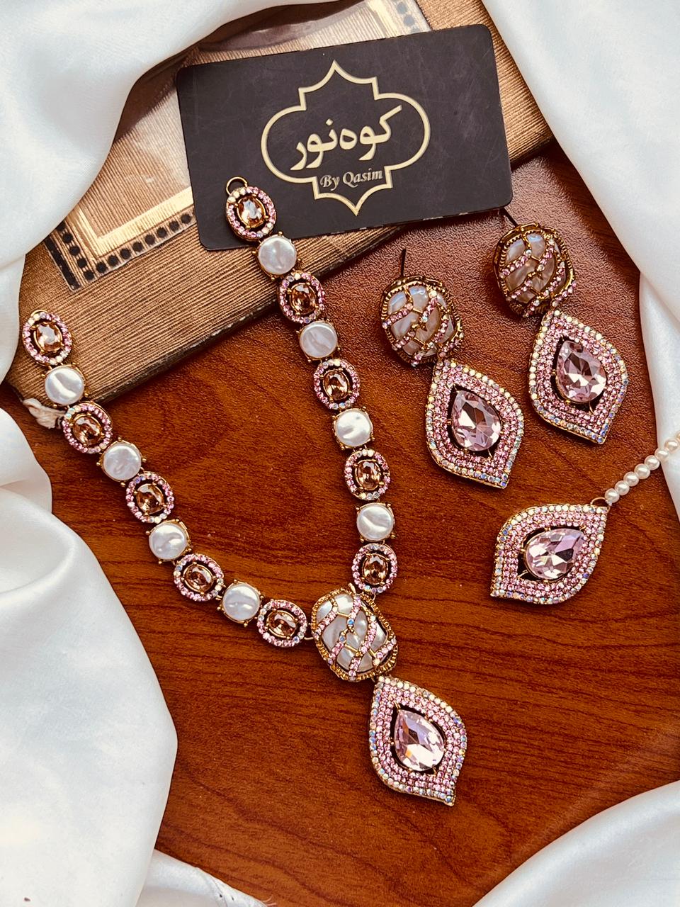 Turkish Mala Earring Teka Set