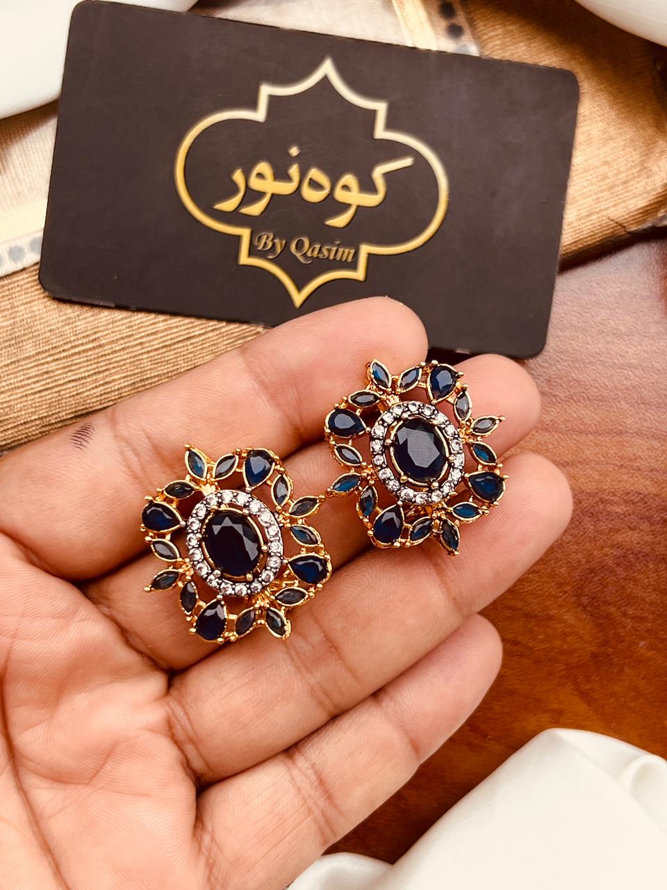 Oxidised Zircon Tops