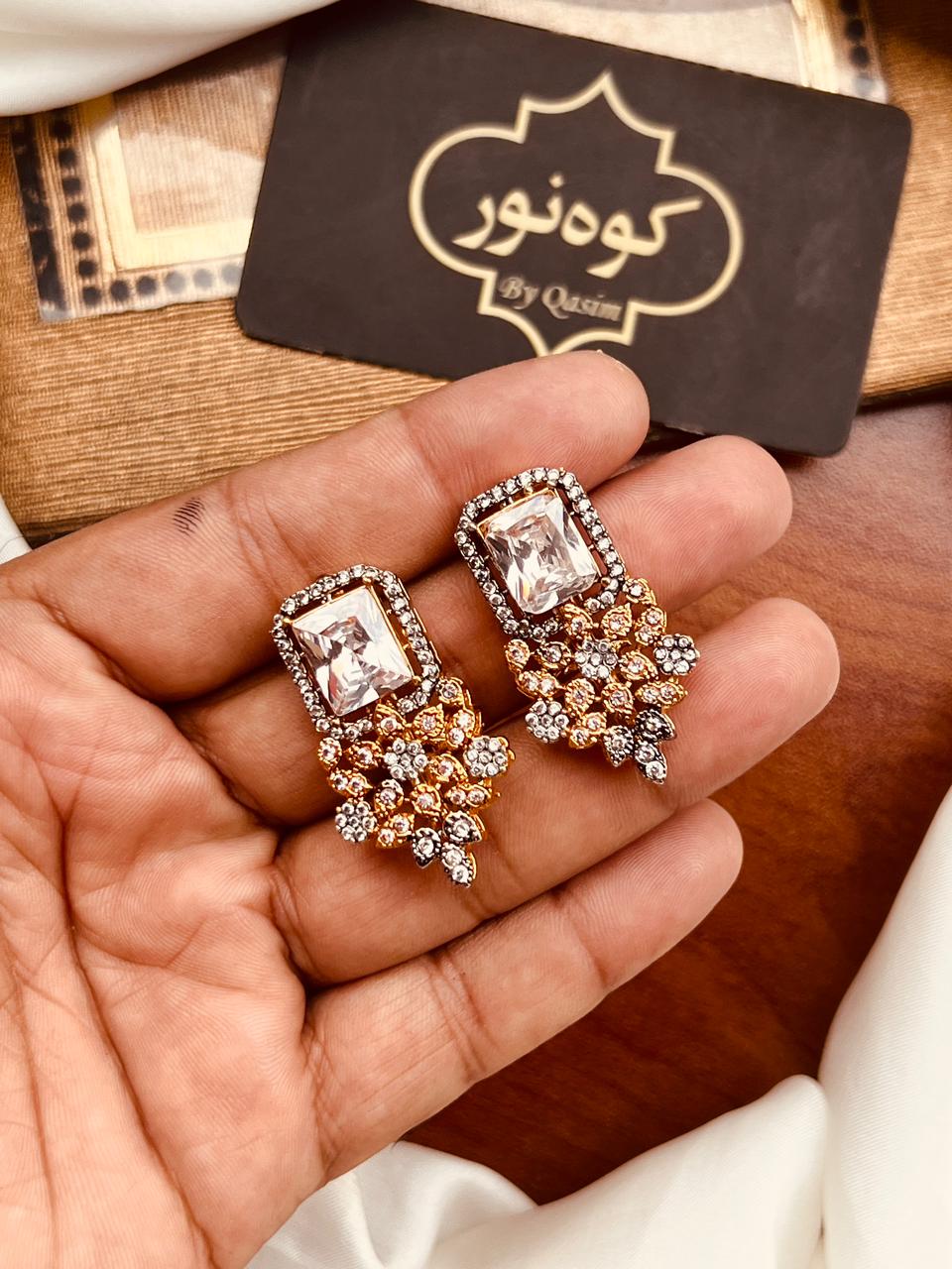 Oxidised Zircon Tops
