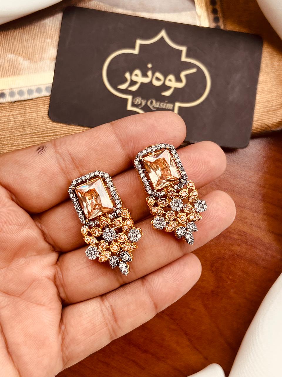 Oxidised Zircon Tops