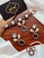 Beautiful Turkish Partywear Choker Set  - (7 Colours)