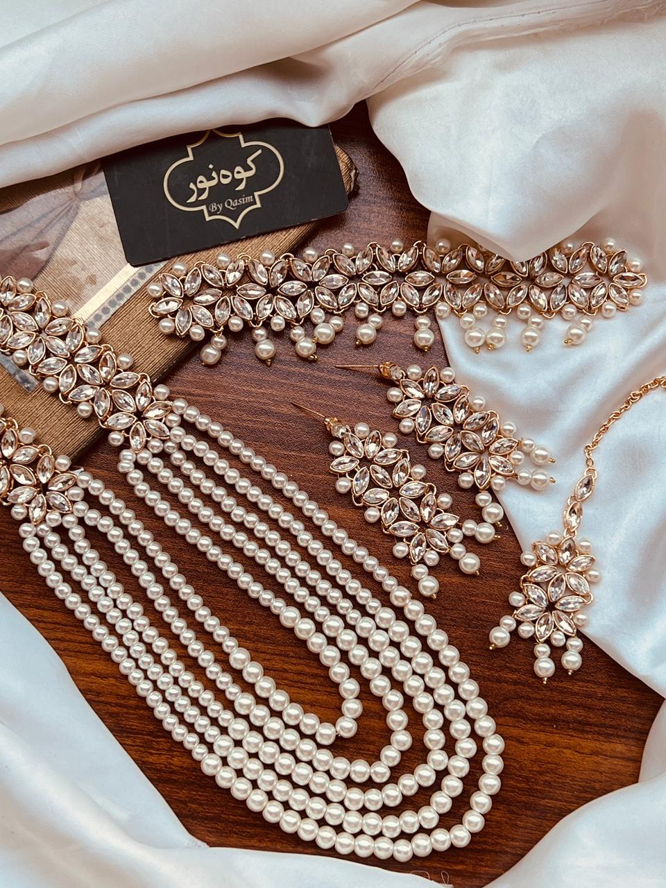 Beautiful Kundan Mala Choker Set