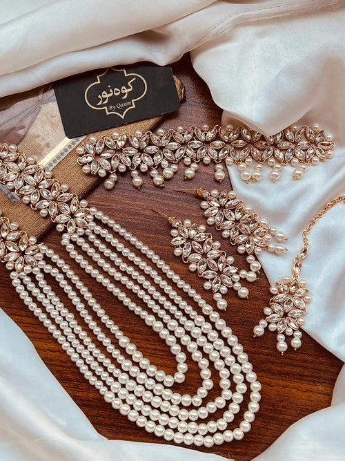 Beautiful Kundan Mala Choker Set