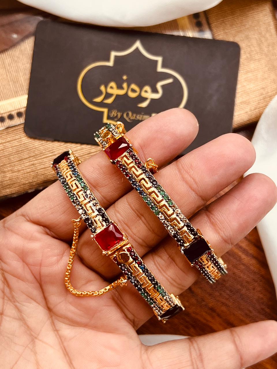 Beautiful Zircon Bangles – Openable - 11 Colours