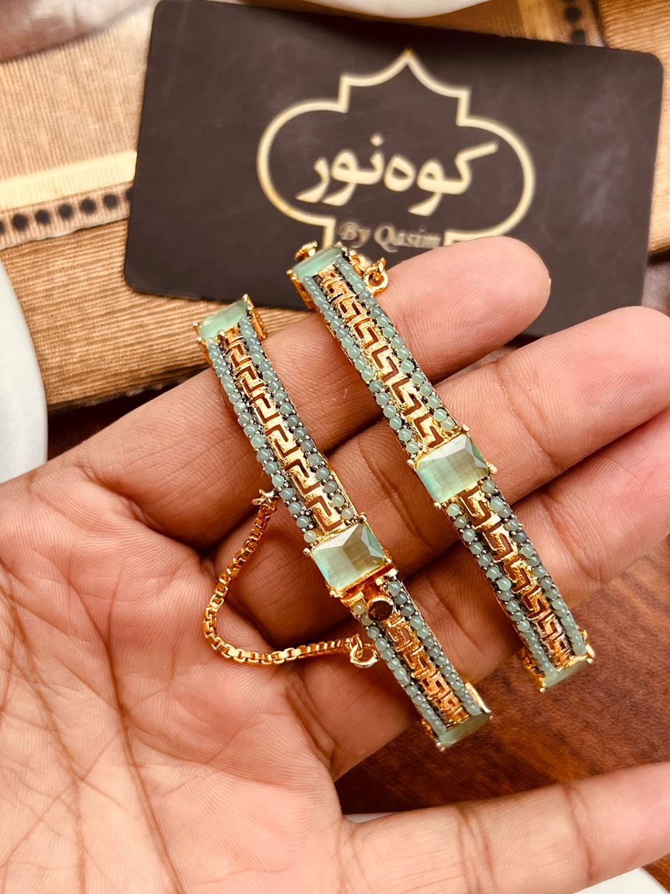 Beautiful Zircon Bangles – Openable - 11 Colours