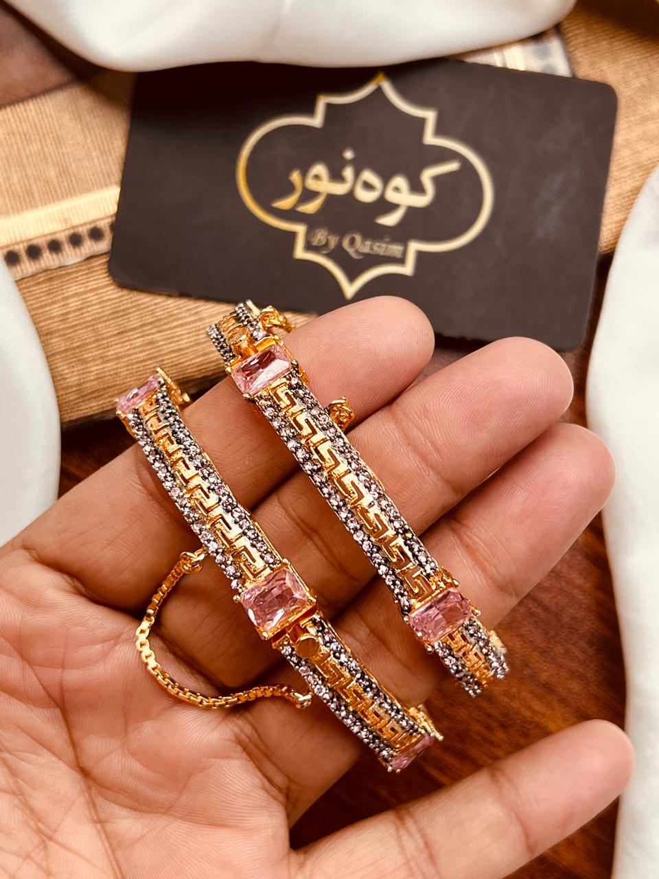 Beautiful Zircon Bangles – Openable - 11 Colours