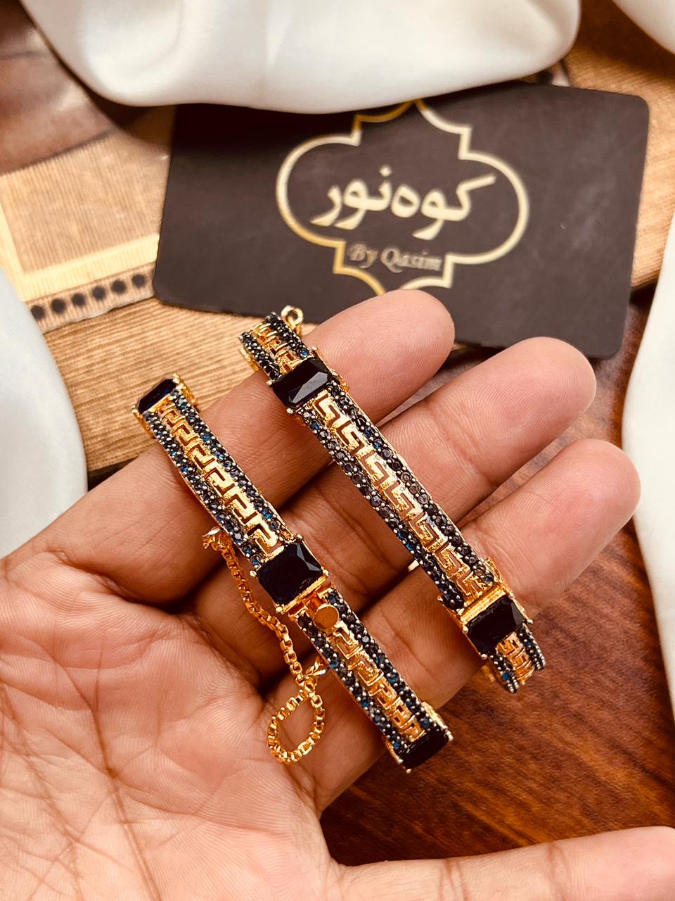 Beautiful Zircon Bangles – Openable - 11 Colours