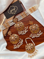 Beautiful Elegant Hyderabad Choker Set – 8 Colours