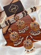 Beautiful Elegant Hyderabad Choker Set – 8 Colours