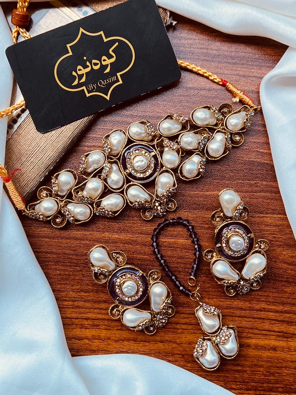 Beautiful Elegant Turkish Choker Set – 6 Colours