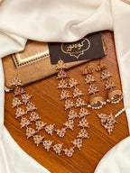 2 Layer Mala Jhumki Teka Set