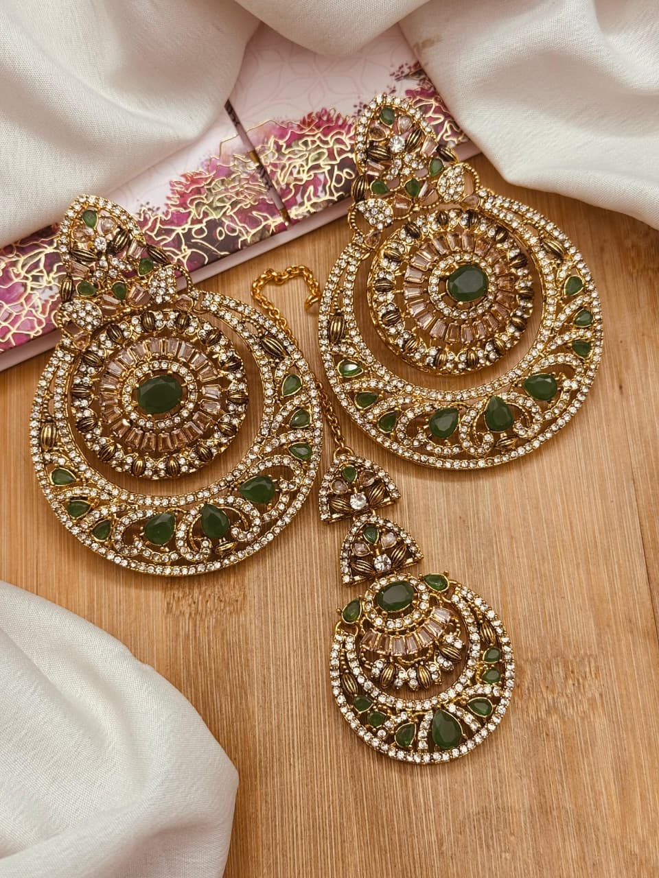 Long Earring With Teka Set