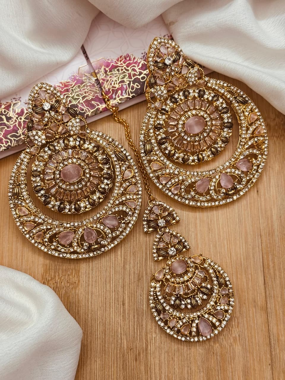 Long Earring With Teka Set