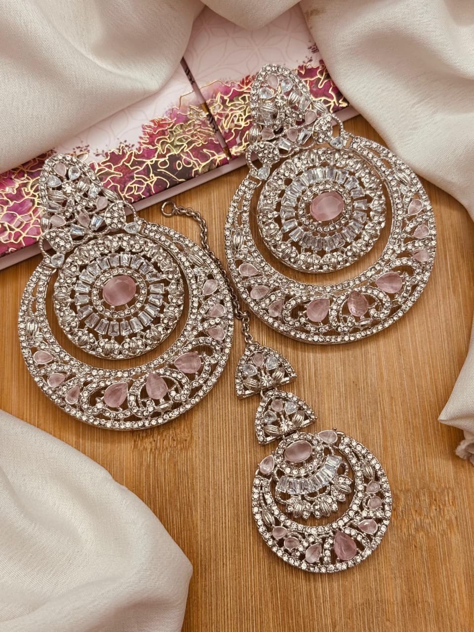 Long Earring With Teka Set