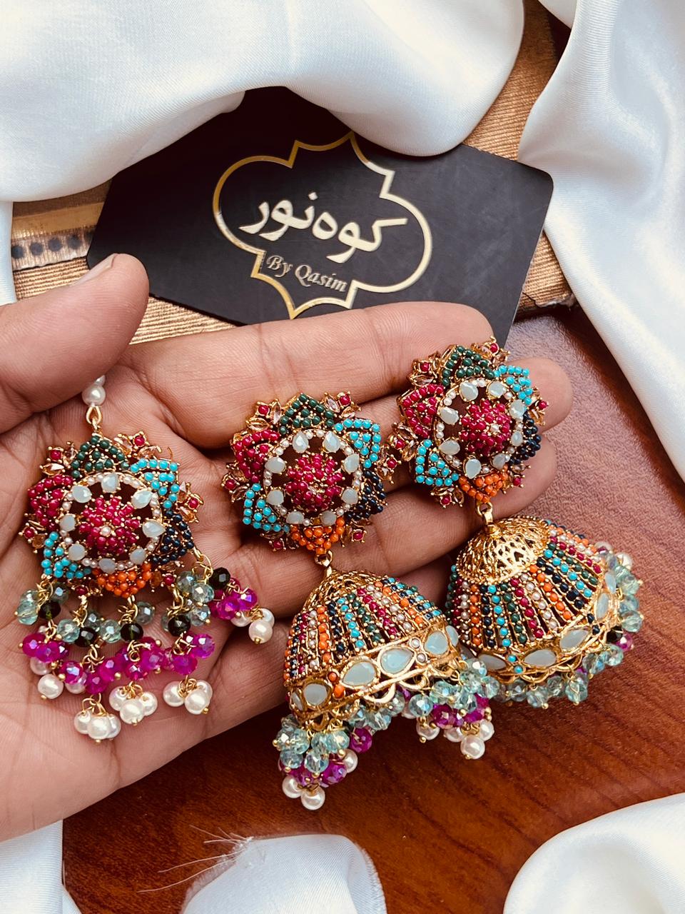 Nortan Jhumki Teka