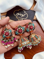Nortan Jhumki Teka